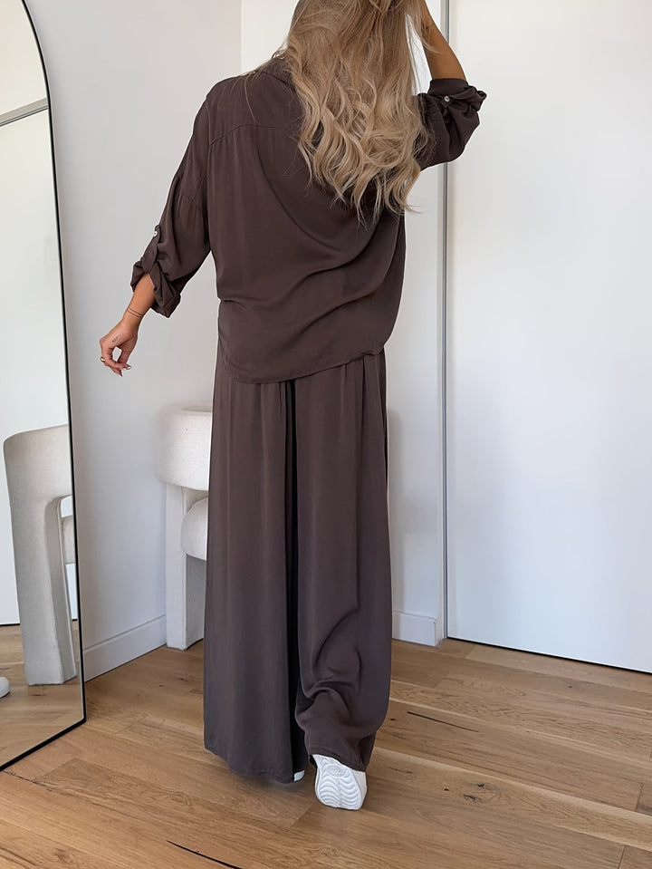 Velmora™ - Chic Relaxed 2-Piece Set