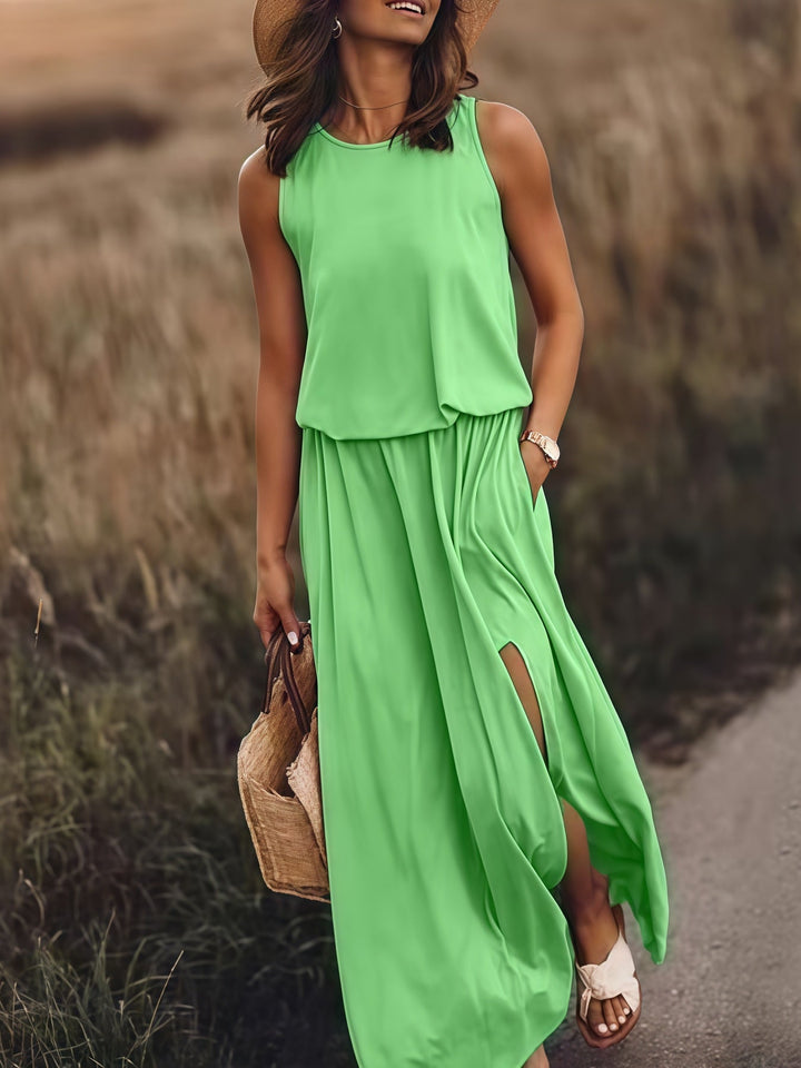 Zena™ - Tiered Maxi Pocket Dress
