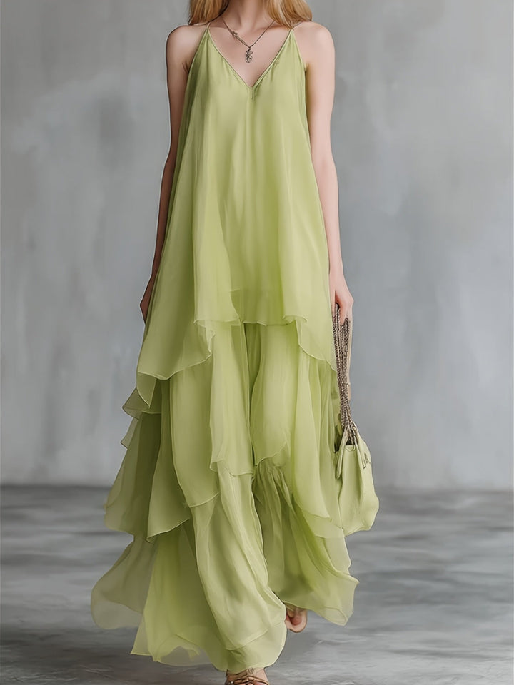 Lyra™ - Spaghetti Strap Layer Dress