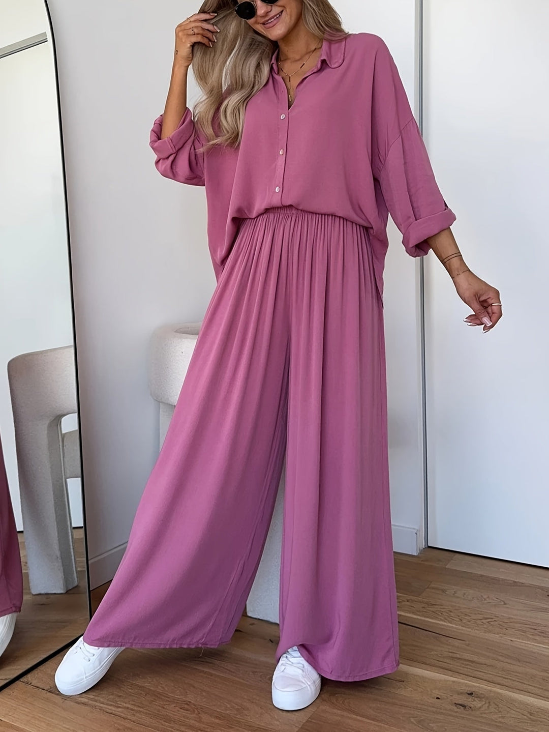 Velmora™ - Chic Relaxed 2-Piece Set