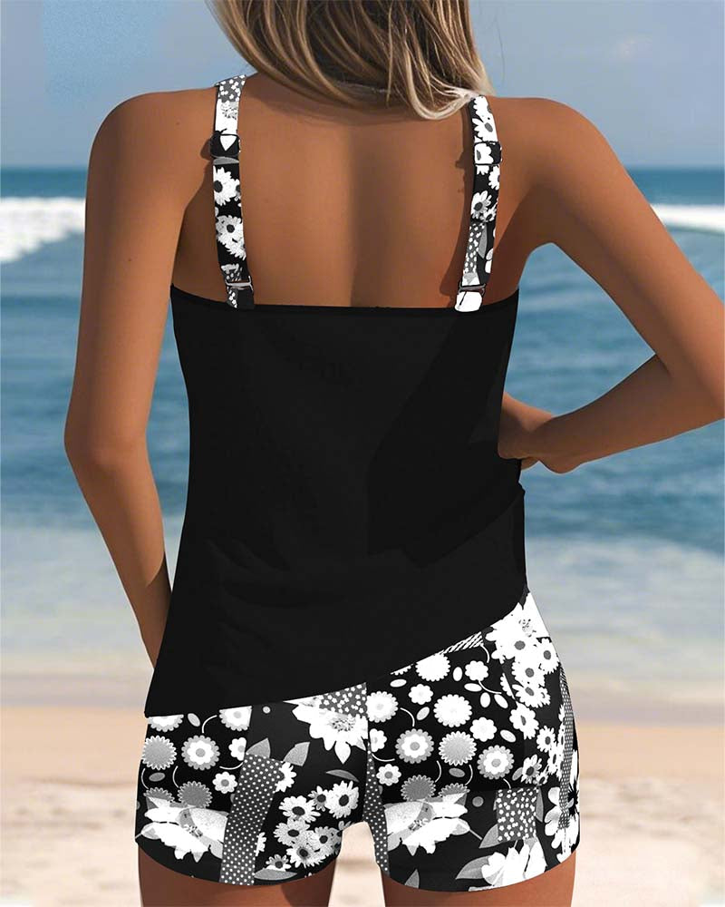 Nanet - Classic Tankini Shorts Set