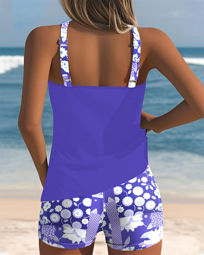 Nanet - Classic Tankini Shorts Set