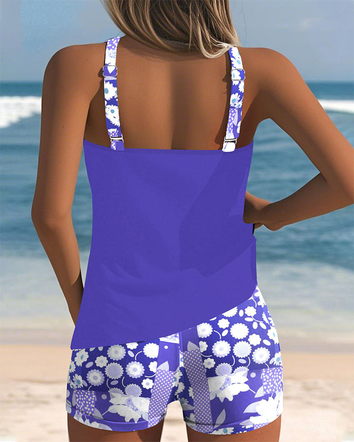 Nanet - Classic Tankini Shorts Set