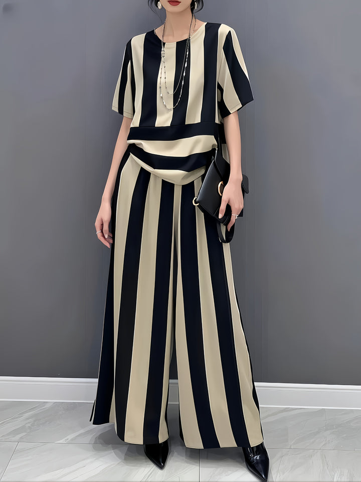 Sasha™ - Stripe Flared Set