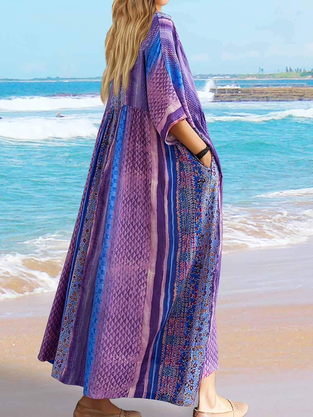 Sienna™ - Ethnic Maxi Dress