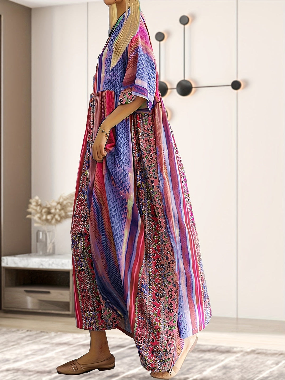 Sienna™ - Ethnic Maxi Dress