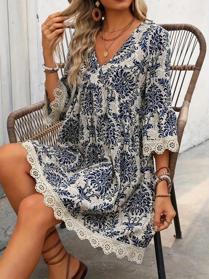Damira™ - Boho Lace Tunic Dress