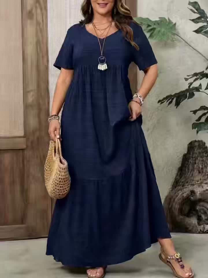Roxanne™ - Plus Size Casual Maxi