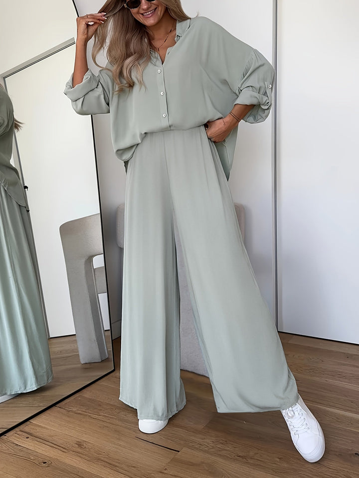 Velmora™ - Chic Relaxed 2-Piece Set