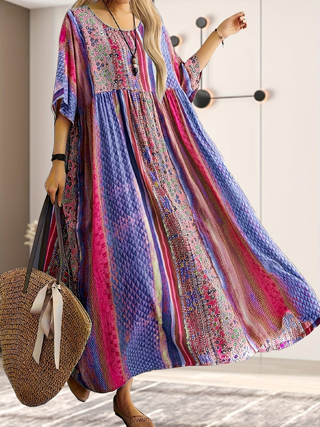 Sienna™ - Ethnic Maxi Dress