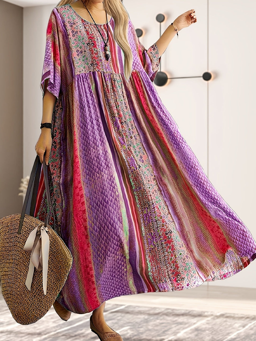 Sienna™ - Ethnic Maxi Dress