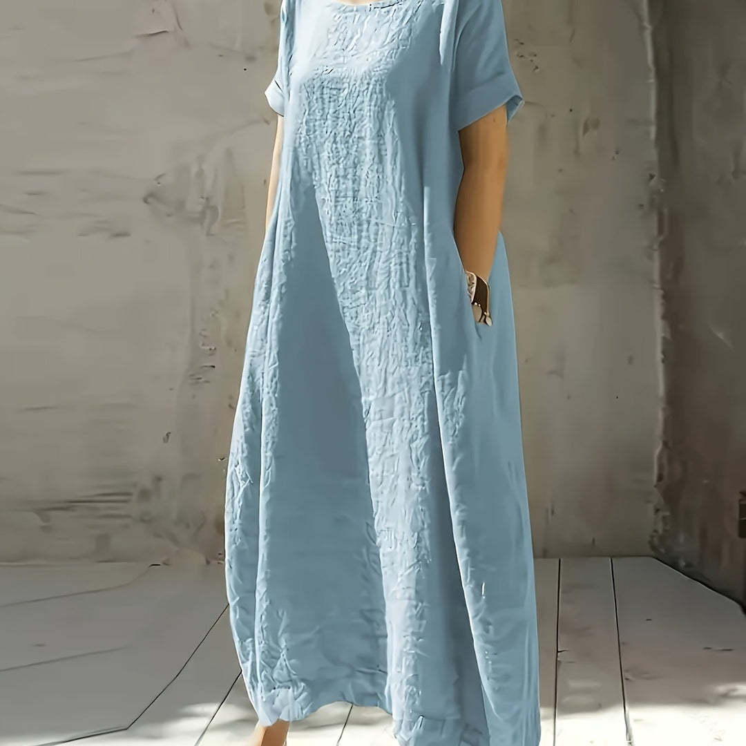 Tessa™ - Drop-Shoulder Maxi Dress