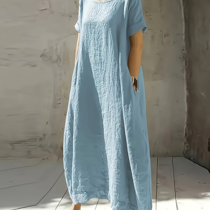 Tessa™ - Drop-Shoulder Maxi Dress