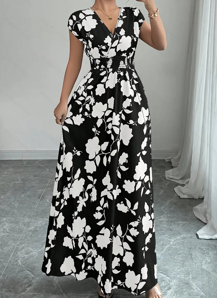 Flora™ - Floral Maxi Beach Dress