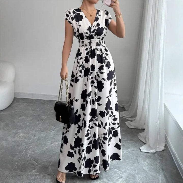Flora™ - Floral Maxi Beach Dress