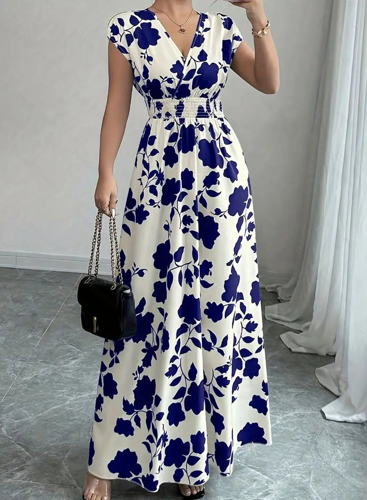Flora™ - Floral Maxi Beach Dress