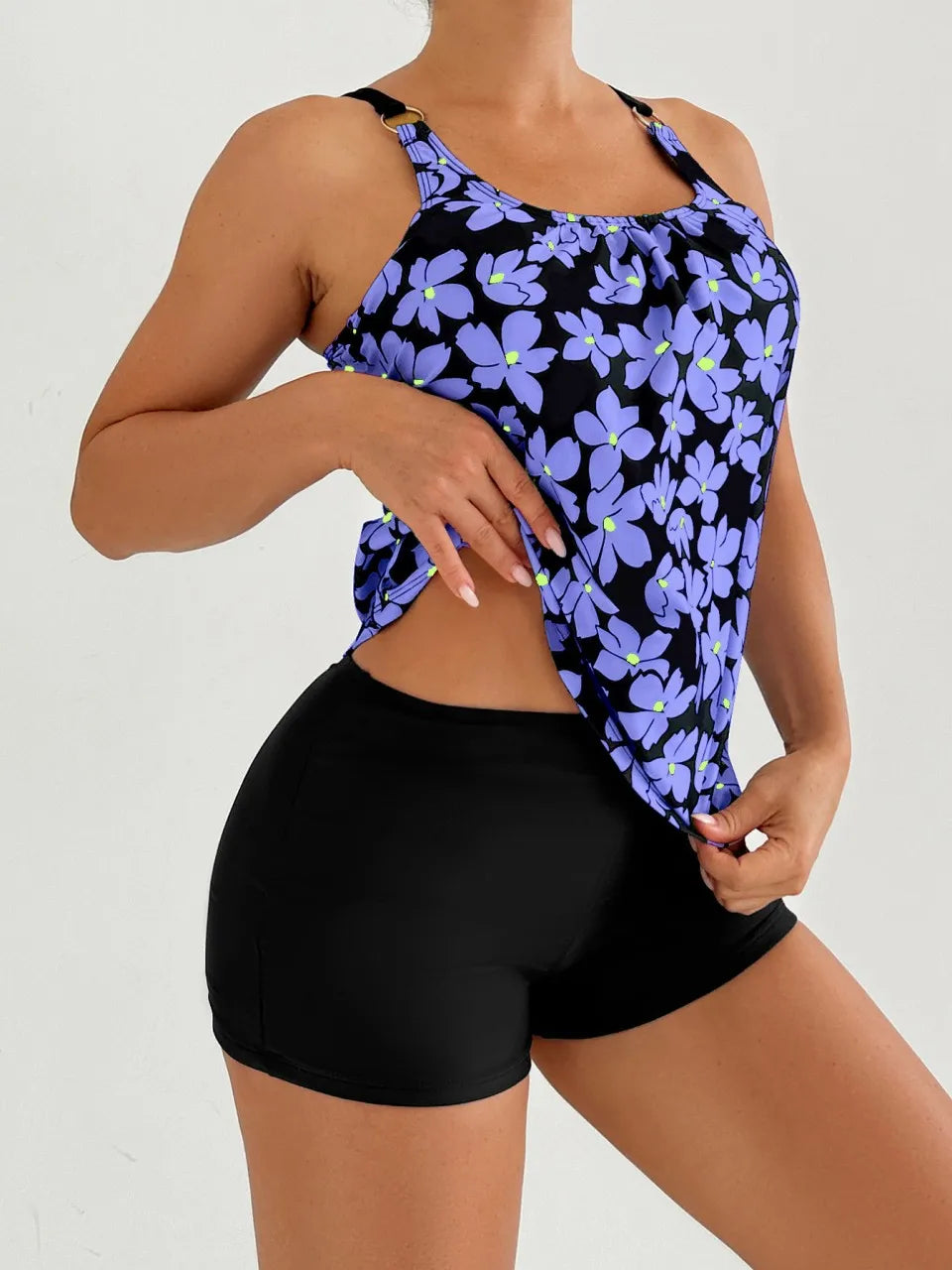 Madeline | Lovely Blossom Tankini Set