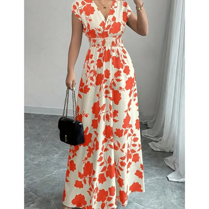 Flora™ - Floral Maxi Beach Dress