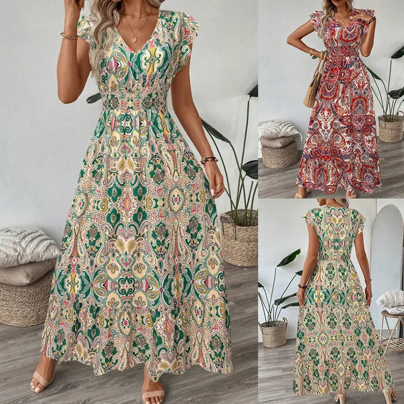Calla™ - Floral Cotton Gauze Dress