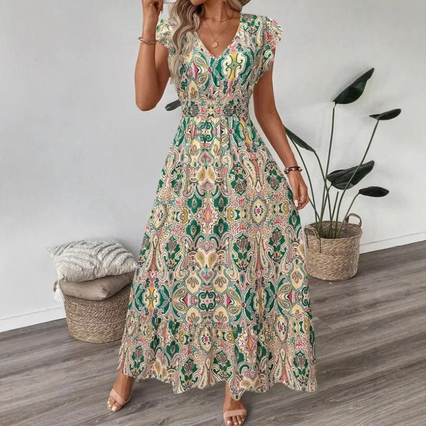 Calla™ - Floral Cotton Gauze Dress