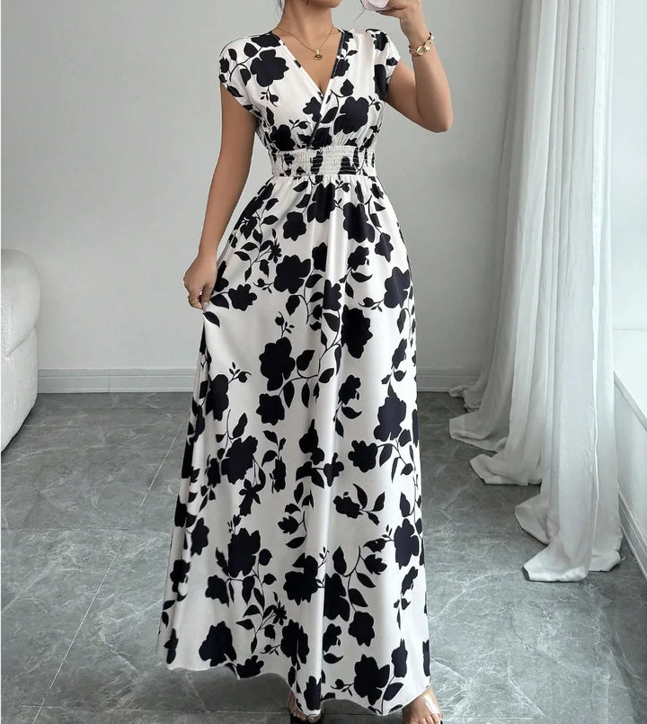 Flora™ - Floral Maxi Beach Dress