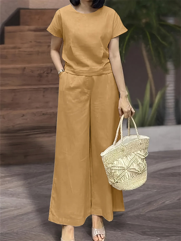 Nadia™ - Pocket Wide Leg Set