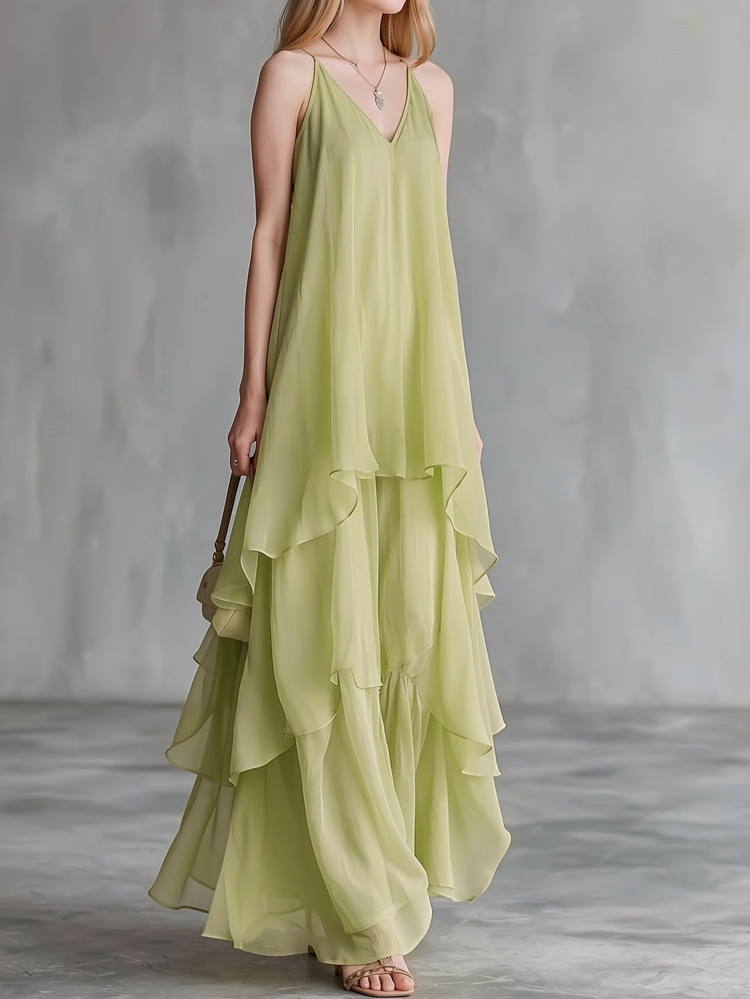 Lyra™ - Spaghetti Strap Layer Dress