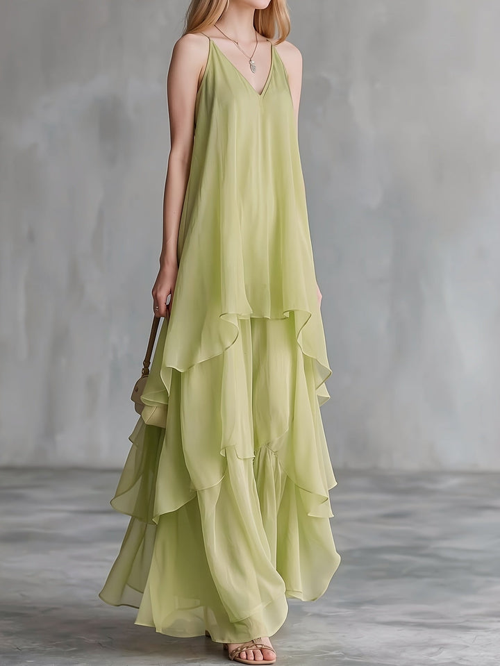 Lyra™ - Spaghetti Strap Layer Dress