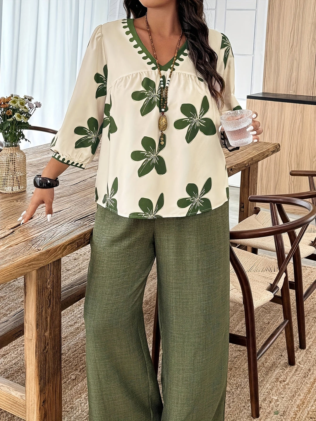 Verina™ - Relaxed Floral 2-Piece Set