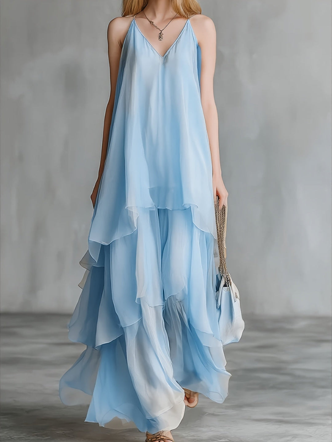 Lyra™ - Spaghetti Strap Layer Dress