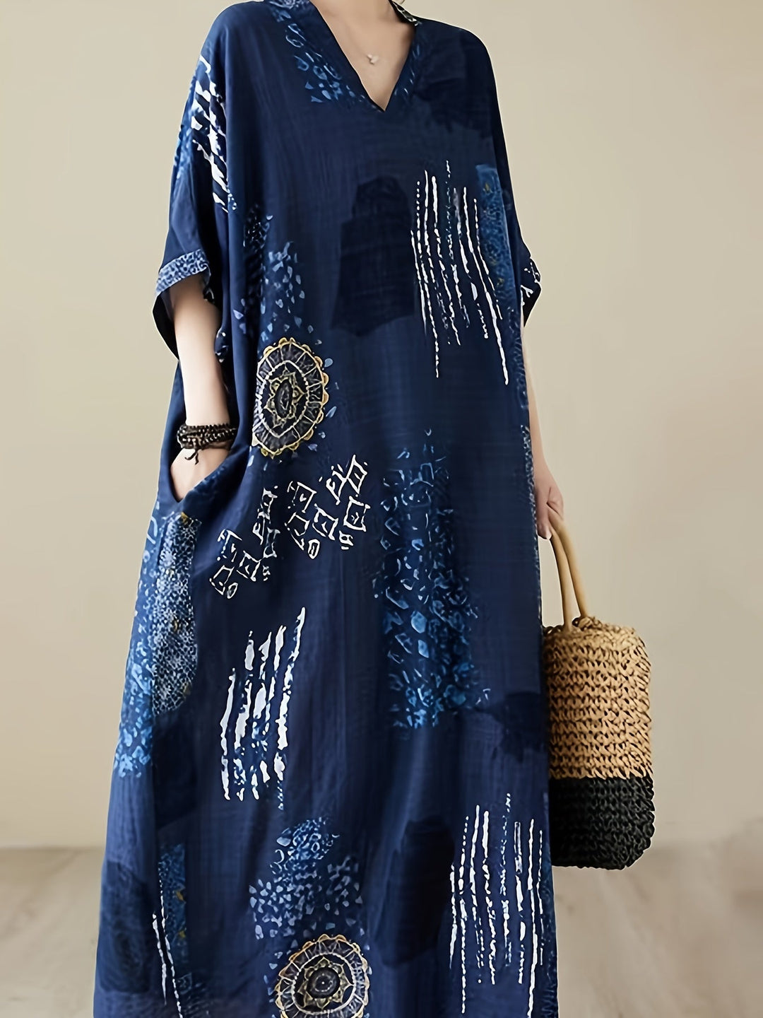 Solmira™ - Relaxed Beach Maxi Dress