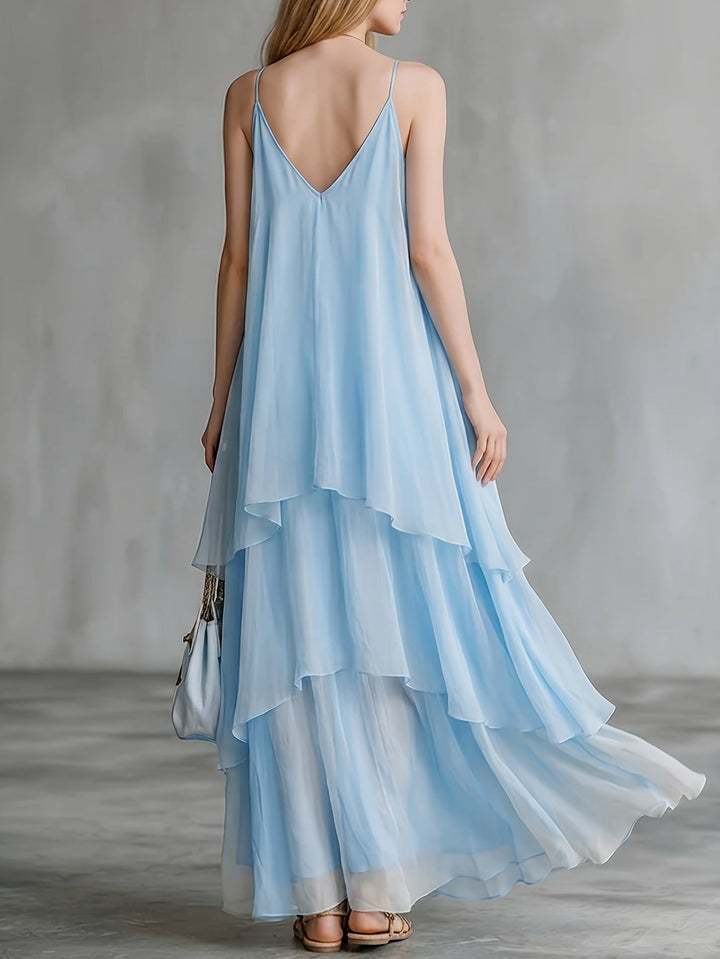Lyra™ - Spaghetti Strap Layer Dress