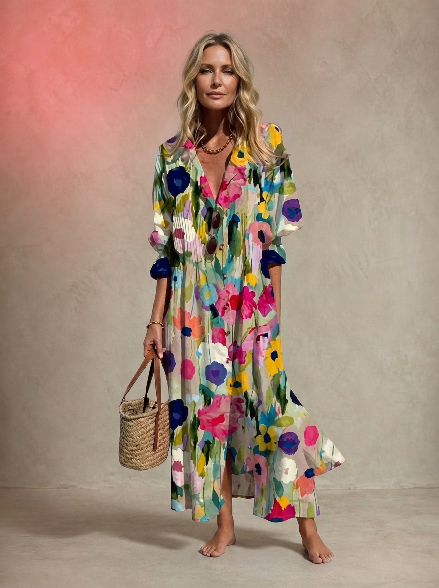 LINA - CLASSIC BOHO DRESS